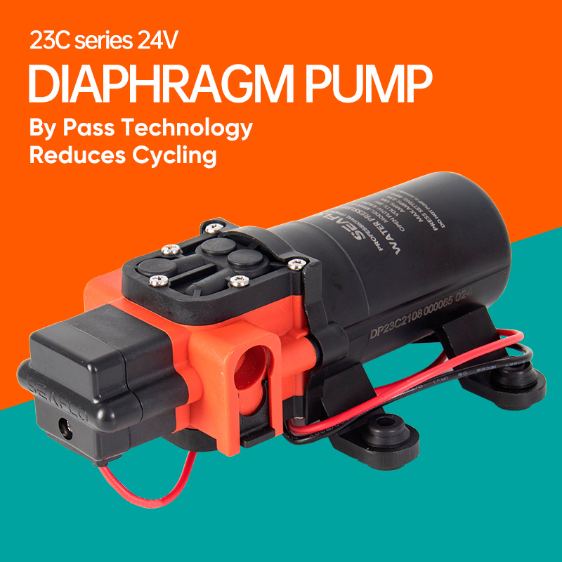 Mini Peristaltic Pump 12V - SEAFLO-bomba de agua marina de 12V,