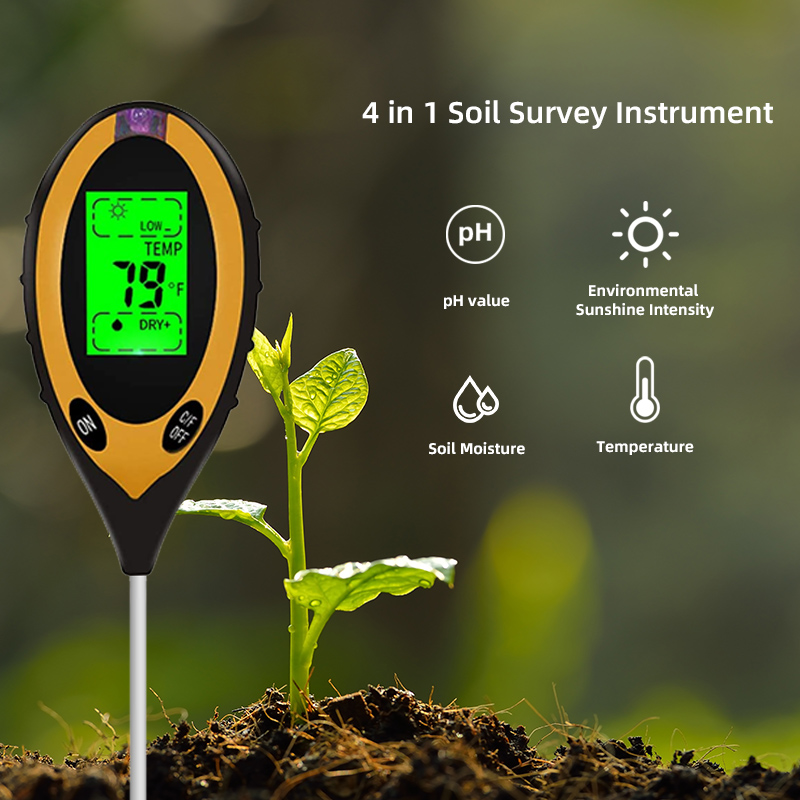 Ph Meter Digital Water Tester - Medidor de pH del Suelo, Probador
