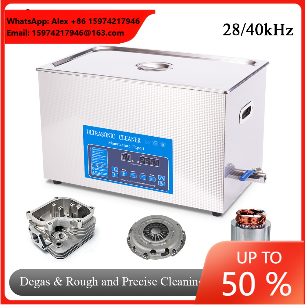 Ultrasonic Cleaner 30L Industrial - Limpiador Ultrasónico Industrial de 30L con