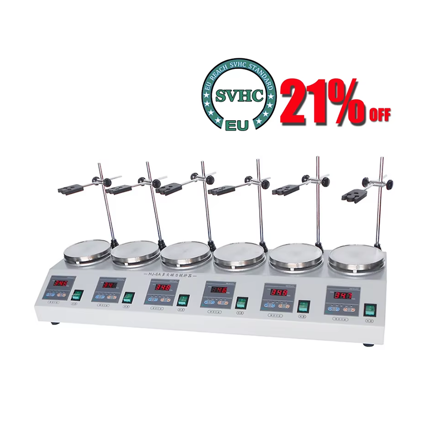 Lab Magnetic Stirrer Hot Plate - Agitador magnético con calentamiento, 220 V,