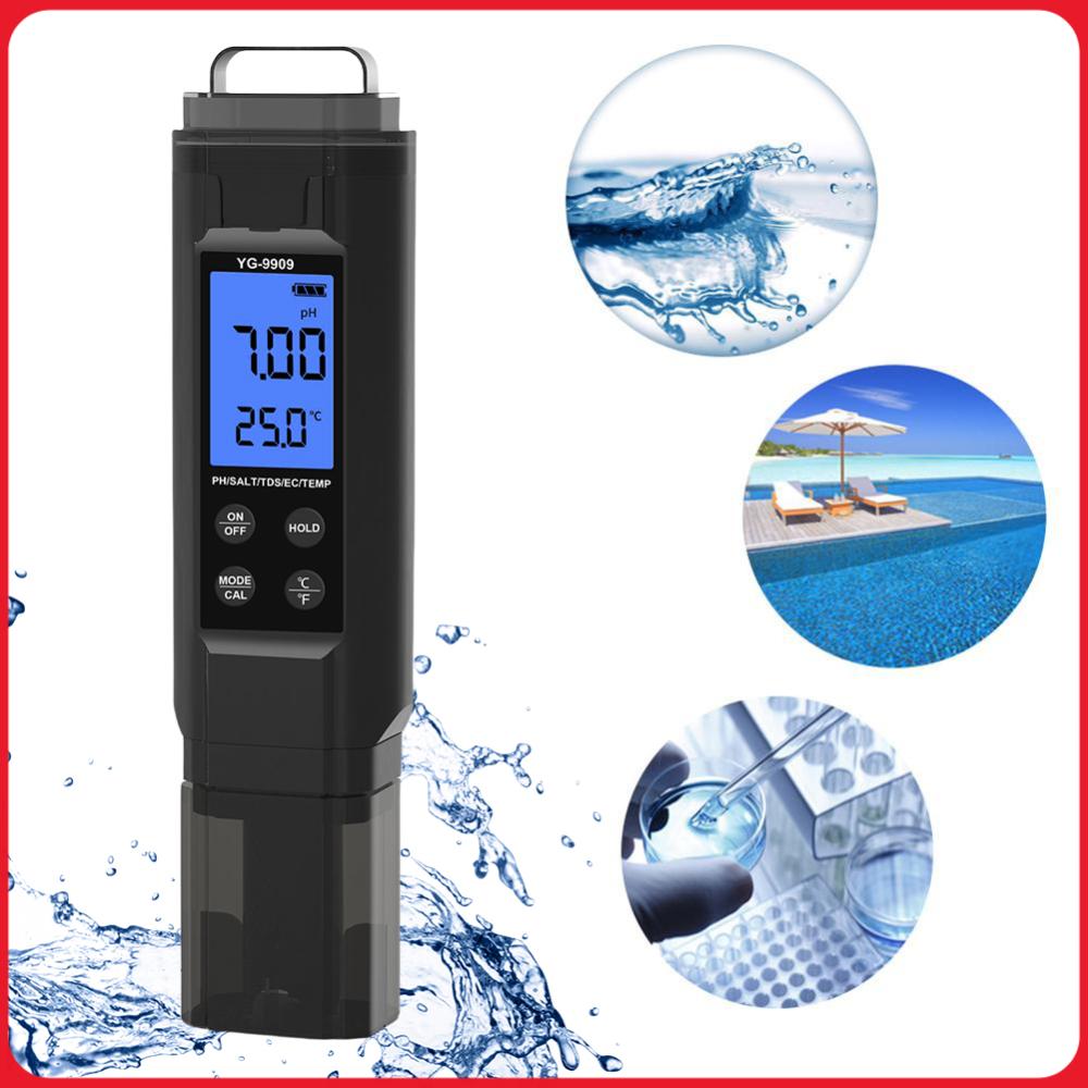Ph Meter Digital Water Tester - Medidor de Calidad del Agua Digital