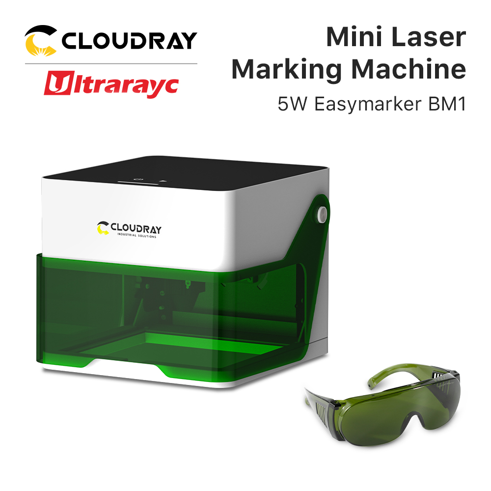 Fiber Laser Marking Machine 30W - Cloudray-Mini grabador láser CNC de 5000mw,