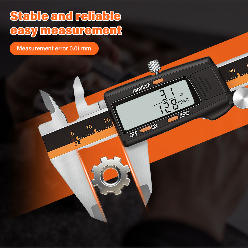 Digital Caliper 150Mm Stainless Steel - Calibrador Digital de Acero Inoxidable de