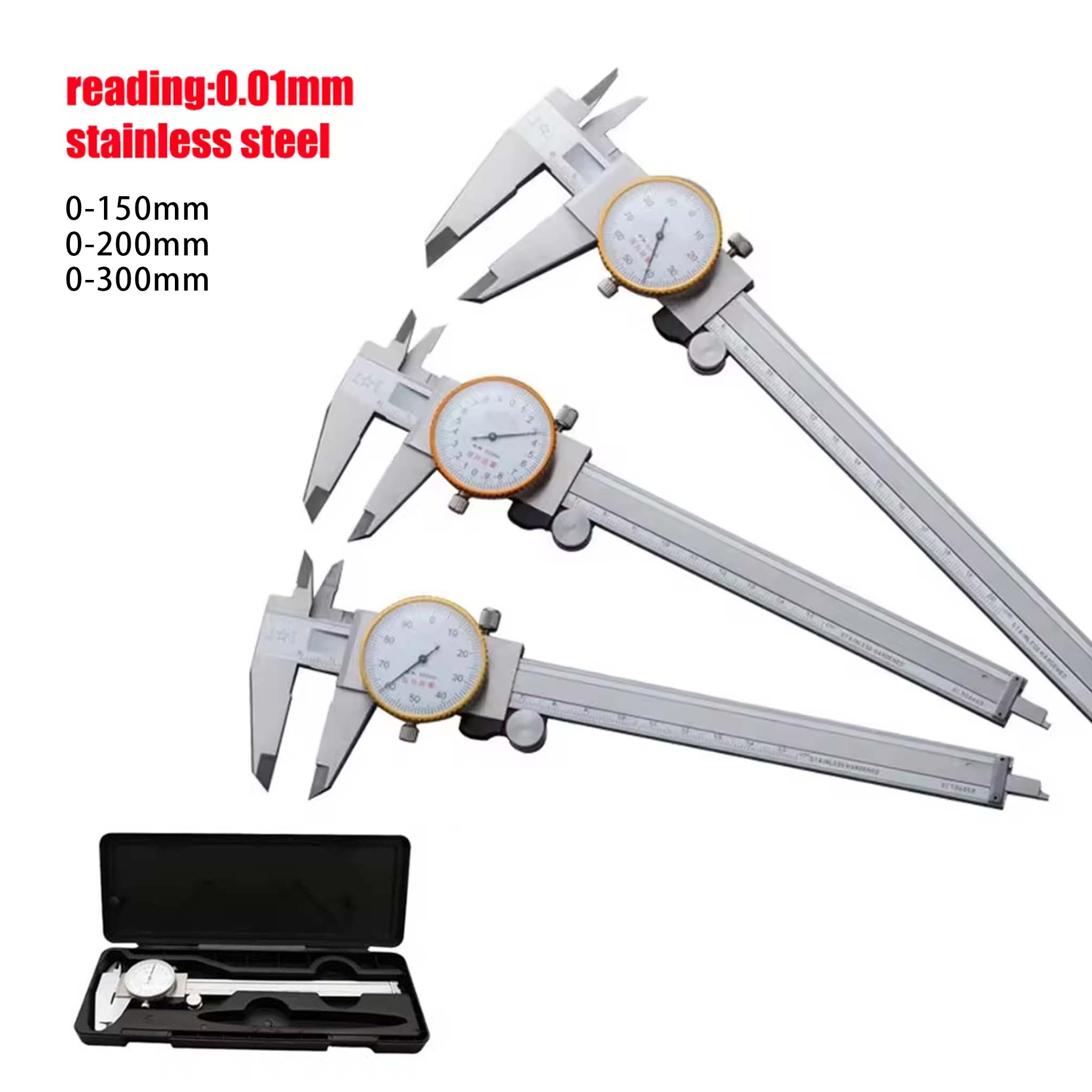 Digital Caliper 150Mm Stainless Steel - Calibrador Vernier de Acero Inoxidable de