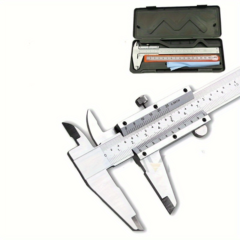 Digital Caliper 150Mm Stainless Steel - 1/2 Piezas Calibrador Vernier Manual Duradero