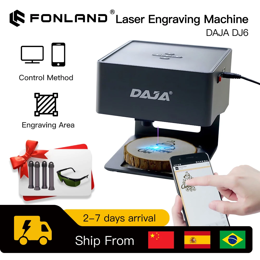 Fiber Laser Marking Machine 30W - Grabador láser DAJA CNC DIY DJ6