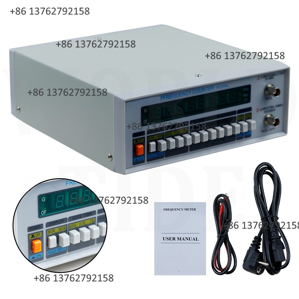 Test Instruments - Contador de Frecuencia Multifuncional de Alta