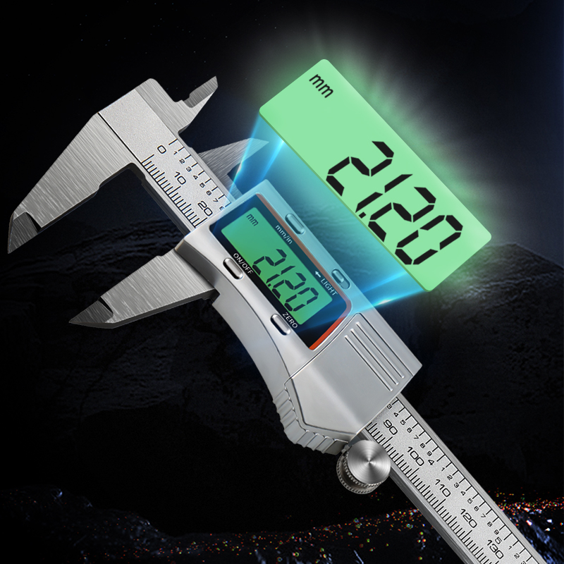 Digital Caliper 150Mm Stainless Steel - Calibrador Digital retroiluminado de 150mm, herramienta