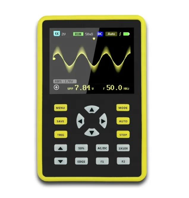 Fnirsi Digital Oscilloscope Handheld - Osciloscopio Digital Portátil FNIRSI-5012H de Mano,