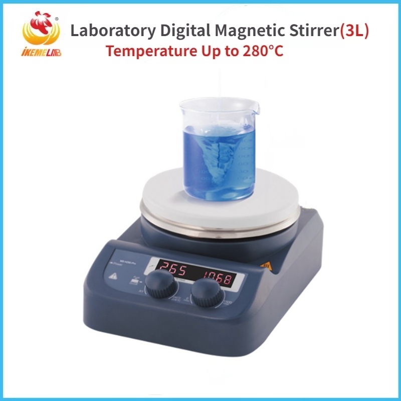 Lab Magnetic Stirrer Hot Plate - Agitador Magnético WEIAI de 1500 rpm,