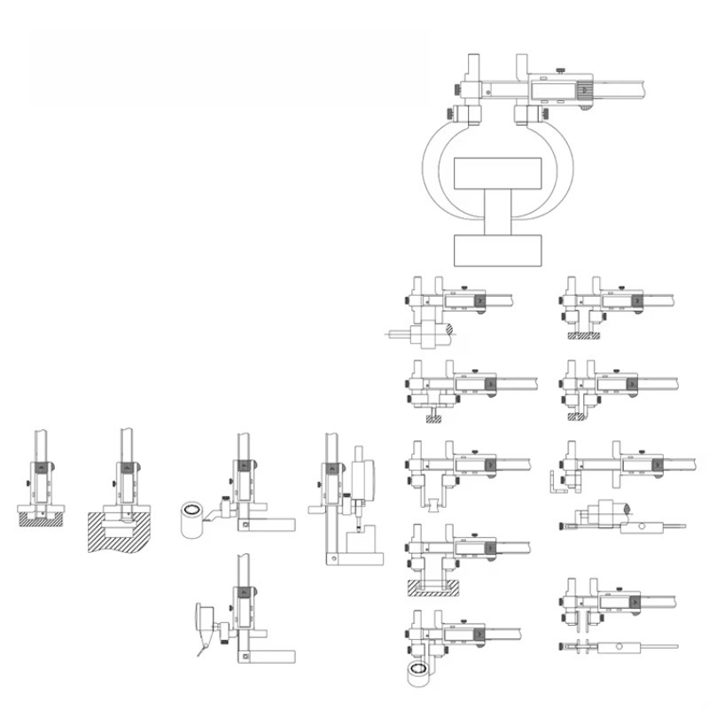 Digital Caliper 150Mm Stainless Steel - Dasqua-calibrador Vernier Digital multifunción de acero