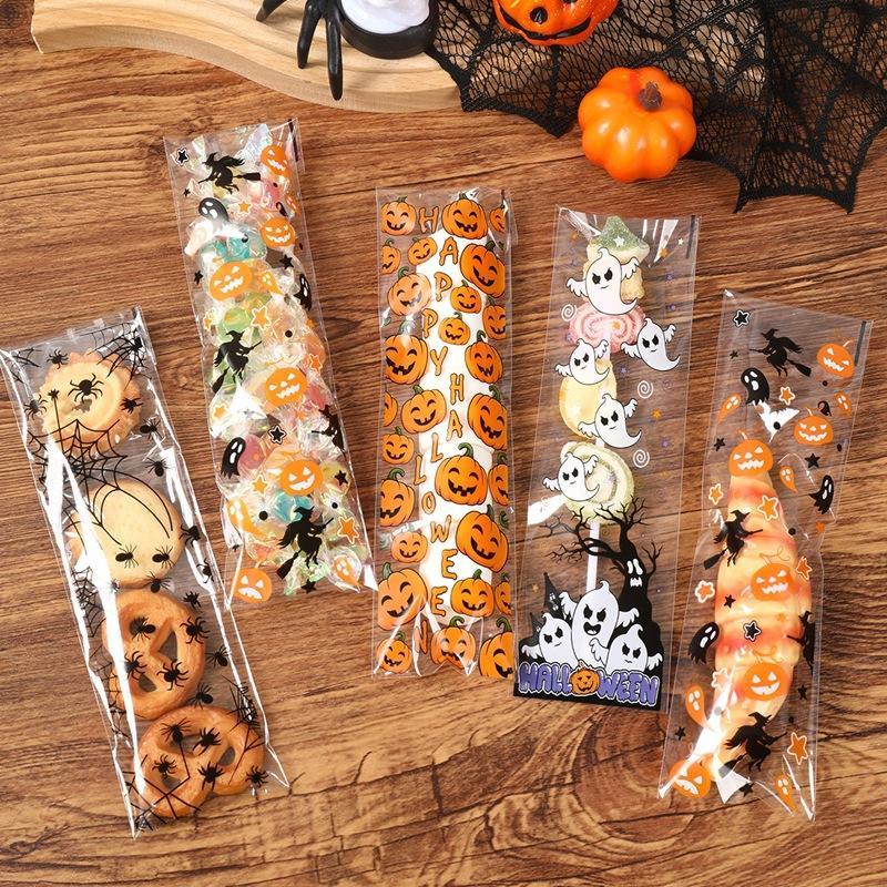 Packaging - Bolsas autoadhesivas de Halloween con estampado