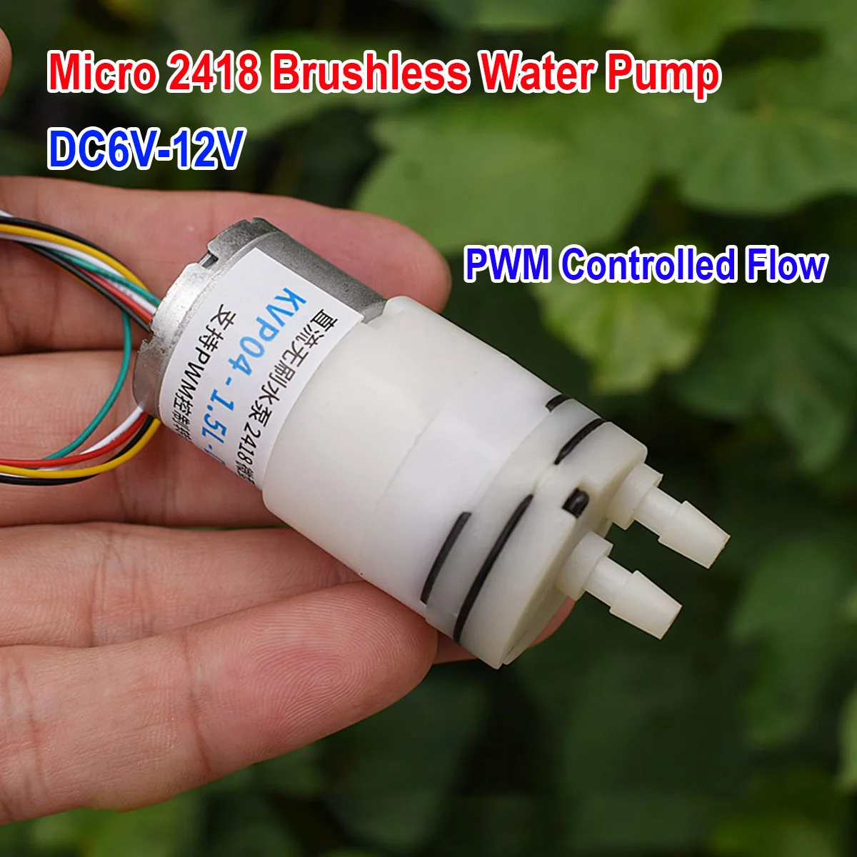 Mini Peristaltic Pump 12V - Bomba de agua sin escobillas DC