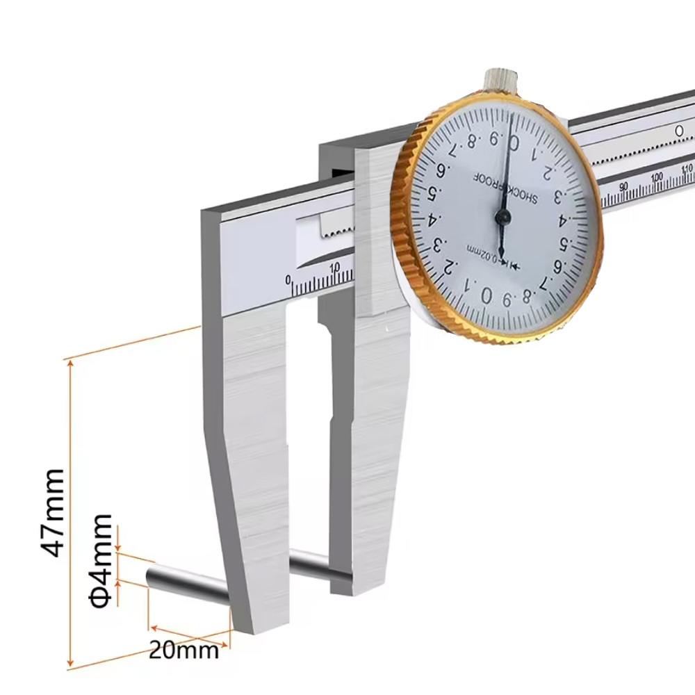 Digital Caliper 150Mm Stainless Steel - Calibrador Digital de Precisión de Acero