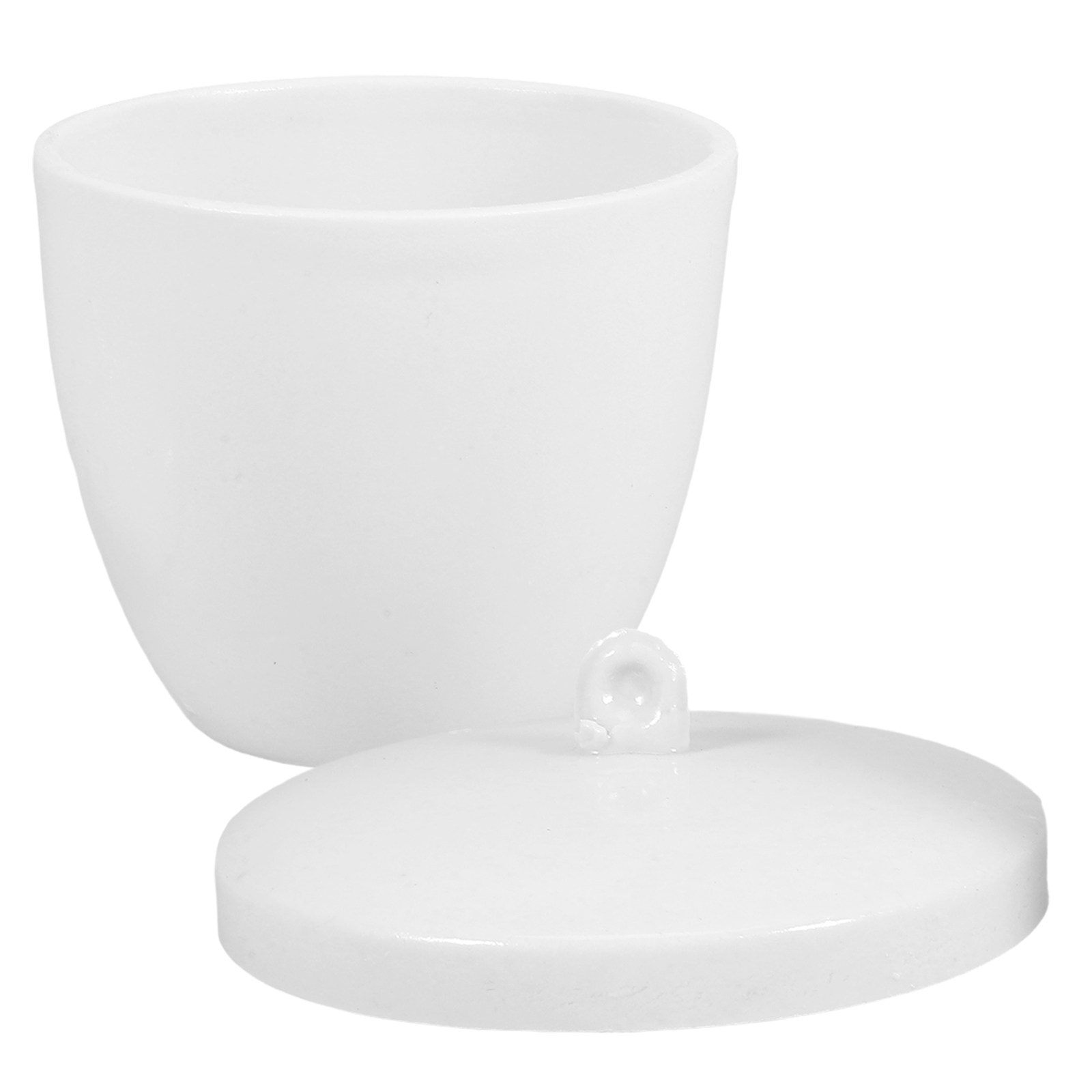 Lab Equipment - Crisol de cerámica, porcelana, 70 ml,