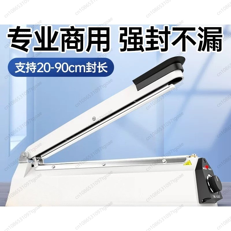 Plastic Bag Impulse Heat Sealer - Selladora Manual de Impulso Térmico, Longitud
