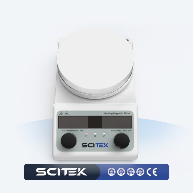 Lab Magnetic Stirrer Hot Plate - Placa Calefactora con Agitador Magnético, Placa