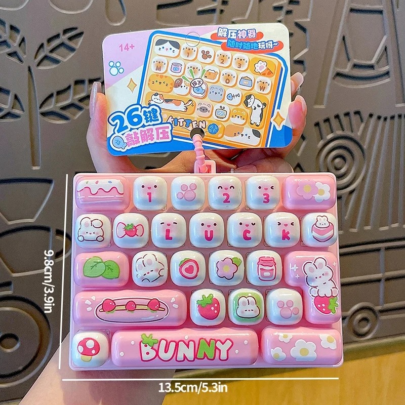 Clicker de teclado antiestrés  - Packaging reseña y precio