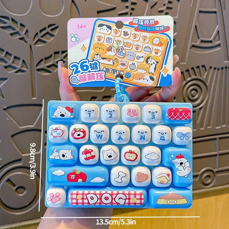 Clicker de teclado antiestrés  - Packaging reseña y precio