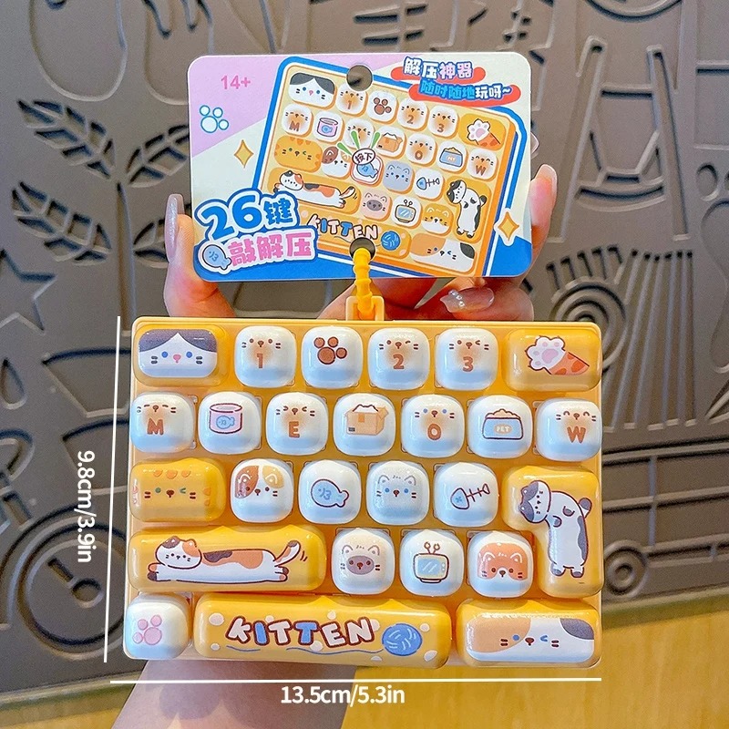 Clicker de teclado antiestrés  - Packaging reseña y precio