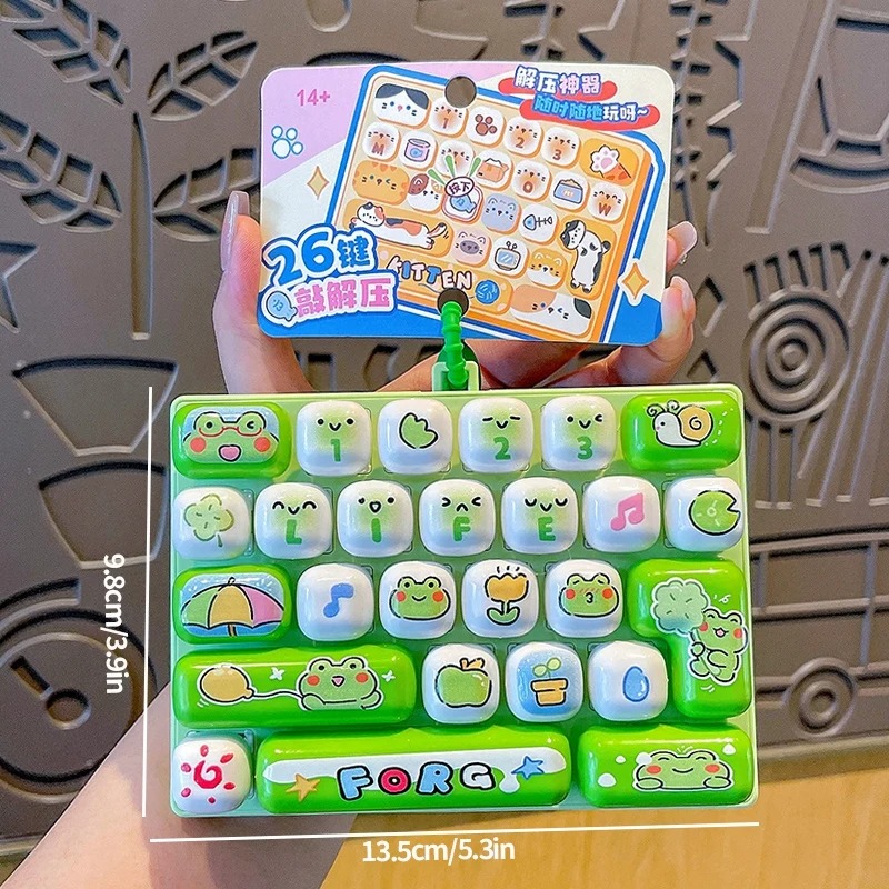 Clicker de teclado antiestrés  - Packaging reseña y precio