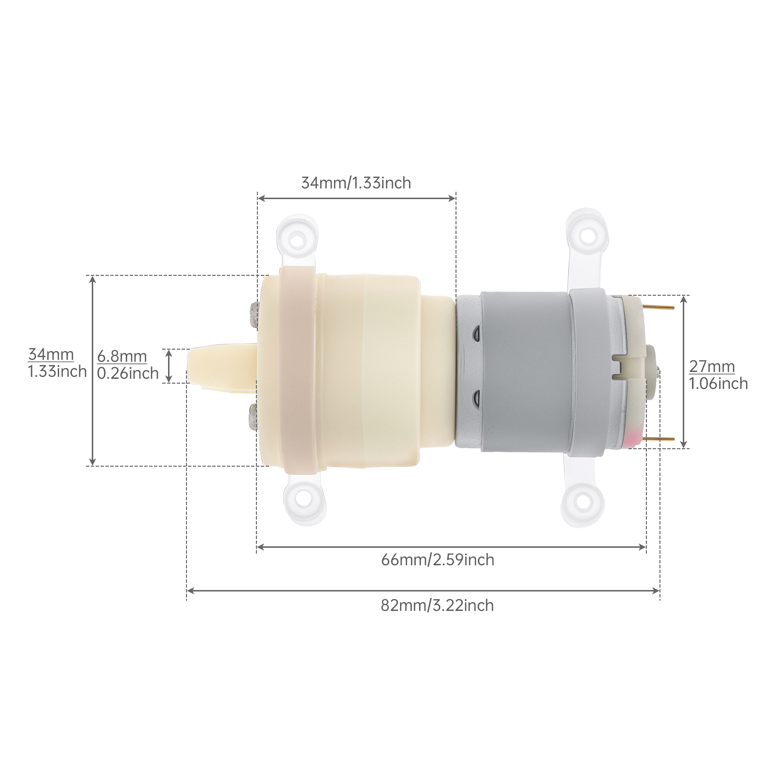 R365 Micro Motor de bomba de a - Mini Peristaltic Pump 12V reseña y precio