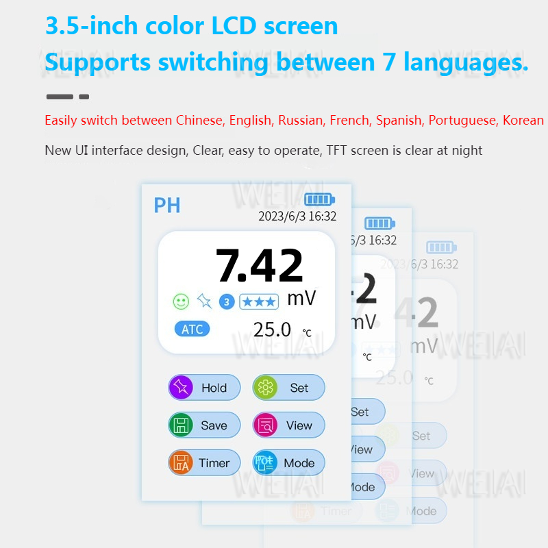 Medidor de pH digital IKEME de - Ph Meter Digital Water Tester reseña y precio