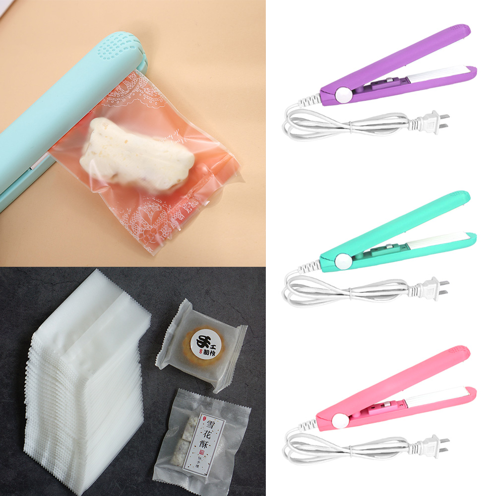 Mini máquina de sellado térmic - Plastic Bag Impulse Heat Sealer reseña y precio