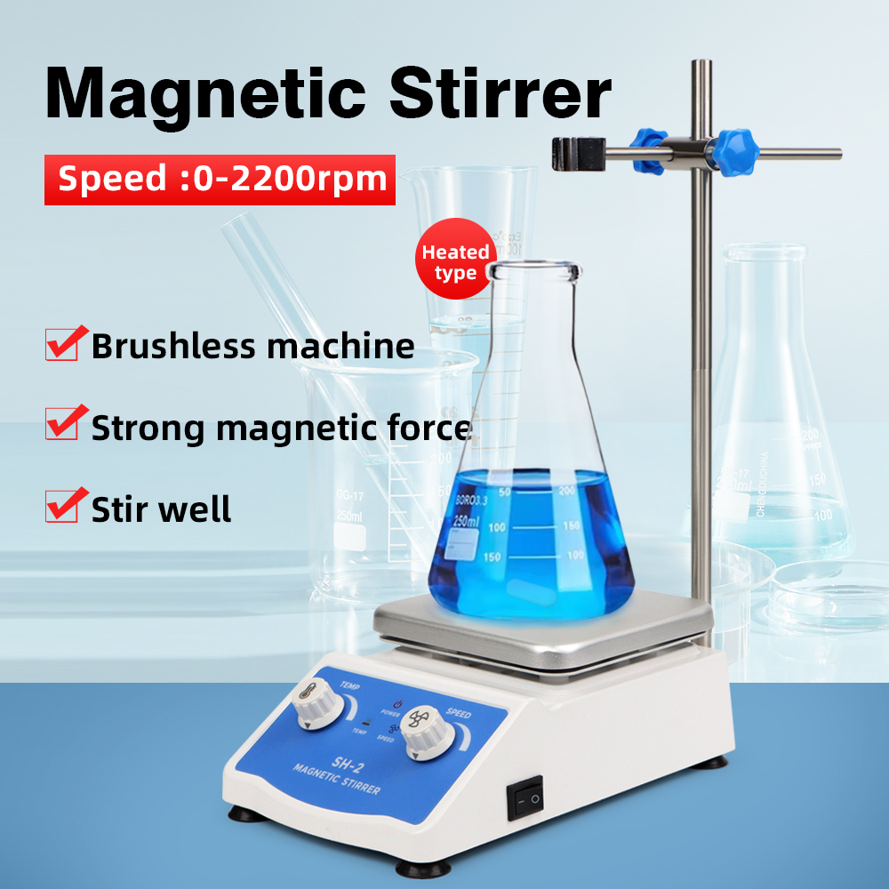 Agitador magnético de calefacc - Lab Magnetic Stirrer Hot Plate reseña y precio