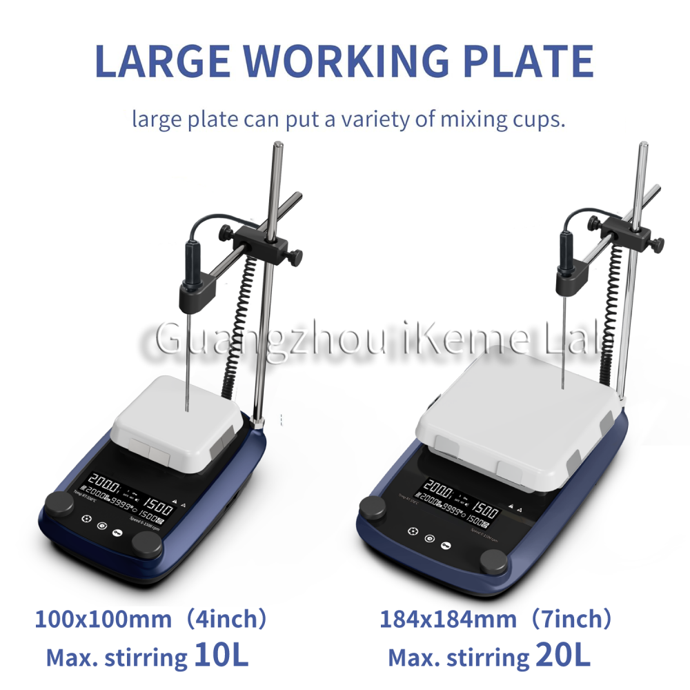 IKEME Agitador magnético con p - Lab Magnetic Stirrer Hot Plate reseña y precio