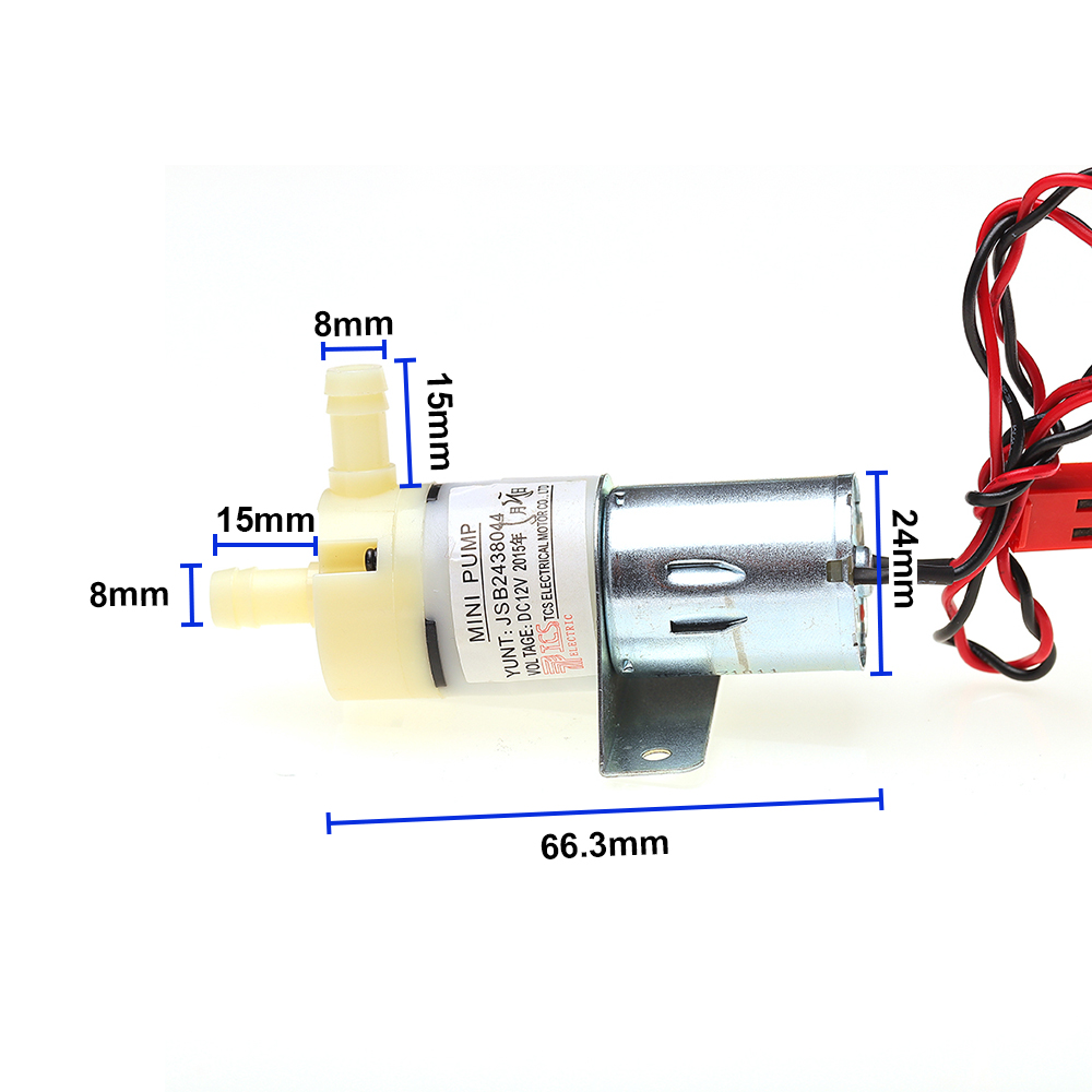 Mini bomba de succión de agua  - Mini Peristaltic Pump 12V reseña y precio