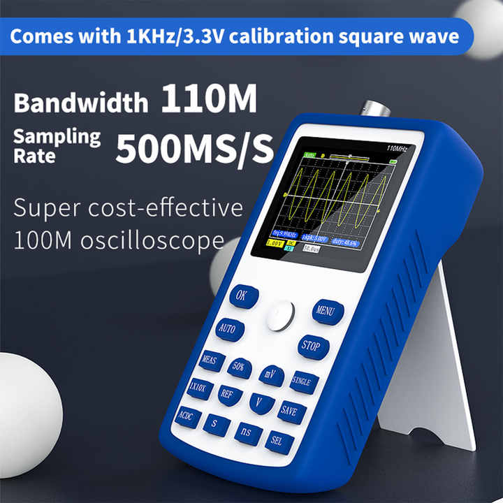 Osciloscopio Digital Portátil  - Fnirsi Digital Oscilloscope Handheld reseña y precio