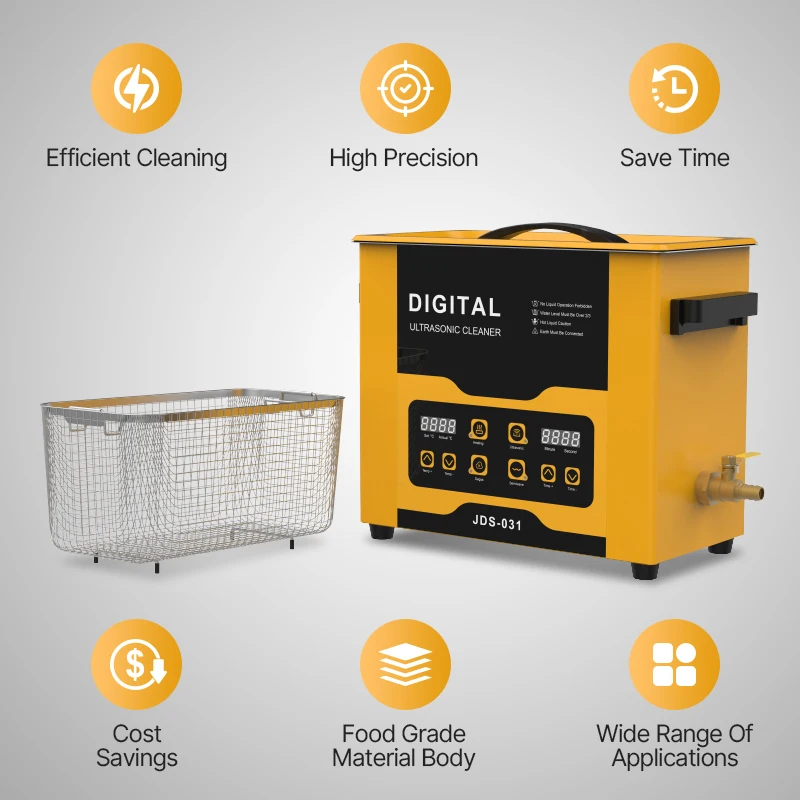 Limpiador ultrasónico industri - Ultrasonic Cleaner 30L Industrial reseña y precio