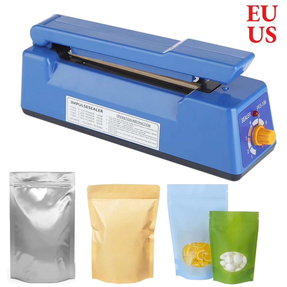 Máquina Selladora Eléctrica de - Plastic Bag Impulse Heat Sealer reseña y precio