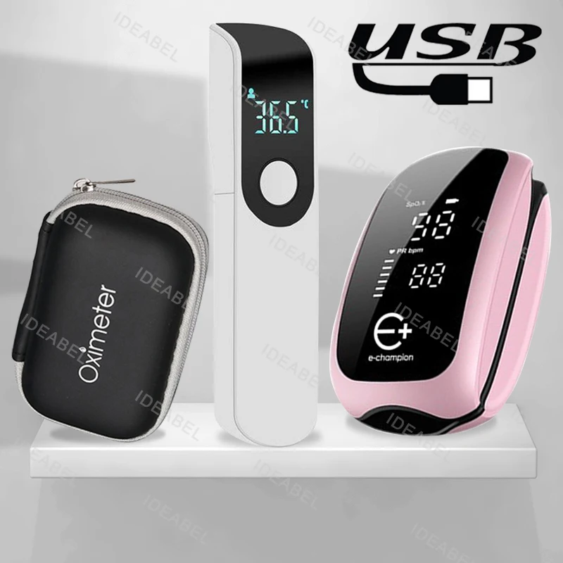 Correa oxímetro médico recarga - Pulse Oximeter Fingertip Rechargeable reseña y precio