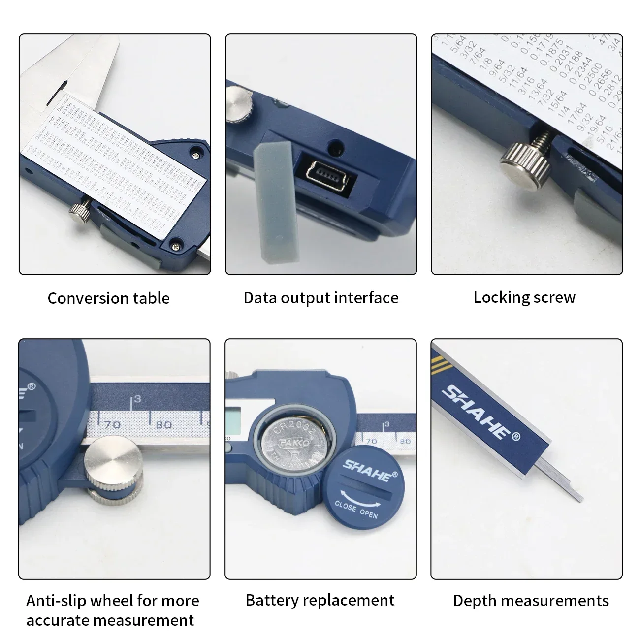 Calibrador digital SHAHE, herr - Digital Caliper 150Mm Stainless Steel reseña y precio