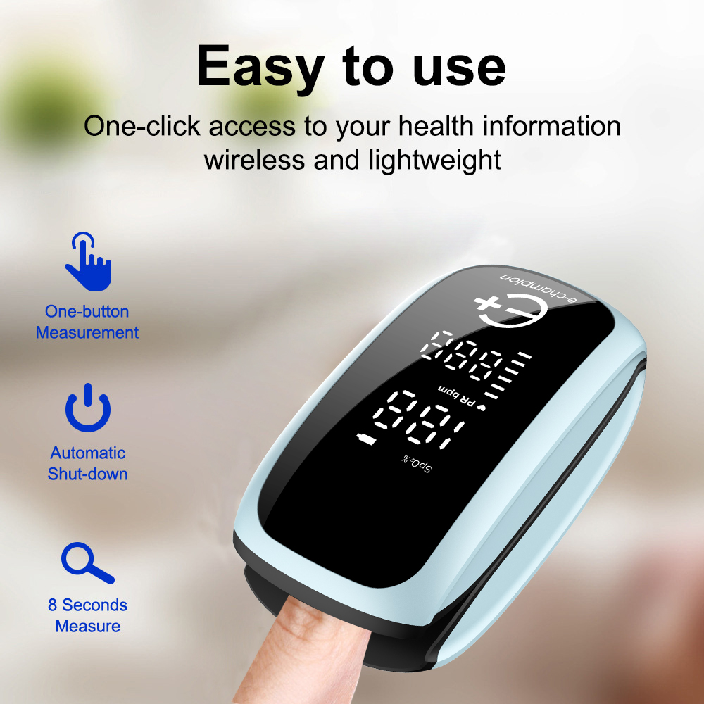AiQUE-oxímetro de pulso Digita - Pulse Oximeter Fingertip Rechargeable reseña y precio