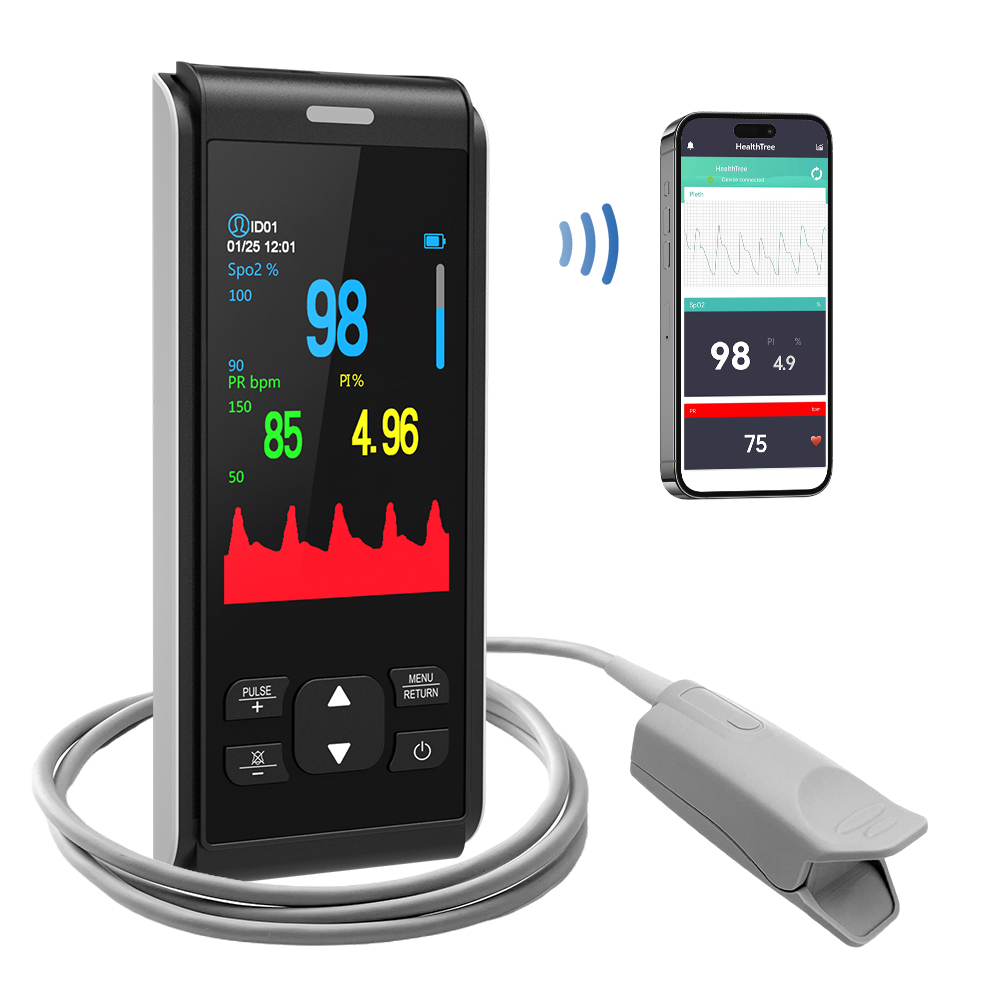 Oxímetro de pulso portátil Hea - Pulse Oximeter Fingertip Rechargeable reseña y precio