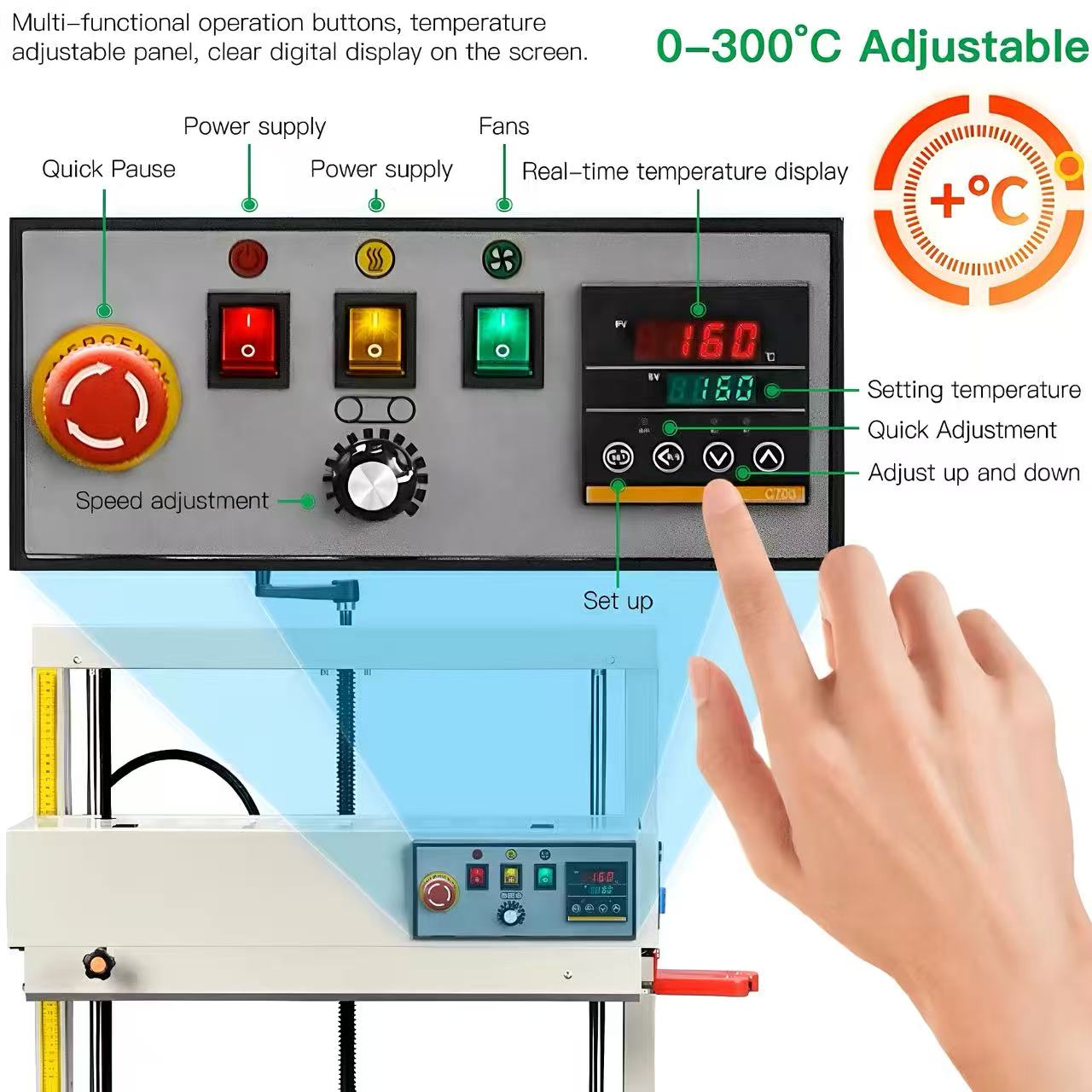Selladora de Banda Continua Ve - Plastic Bag Impulse Heat Sealer reseña y precio