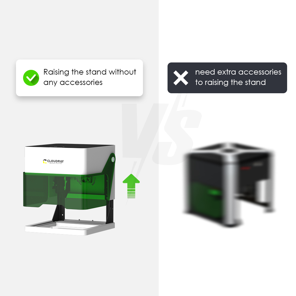 Cloudray-Mini grabador láser C - Fiber Laser Marking Machine 30W reseña y precio