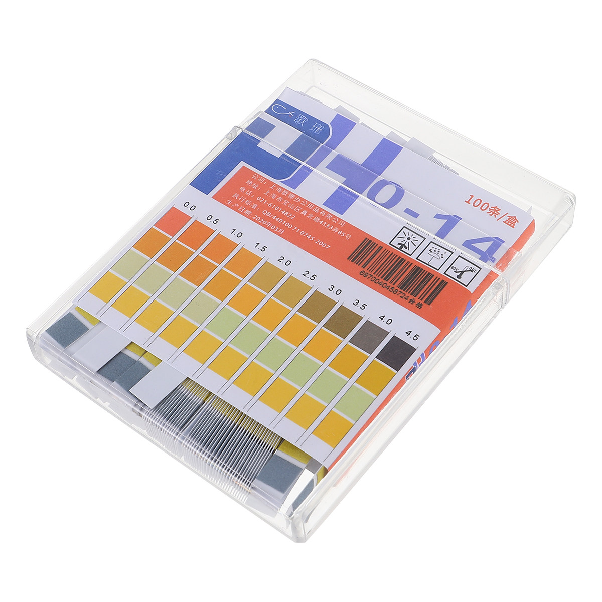 100 Tiras de Papel de Prueba d - Test Instruments reseña y precio