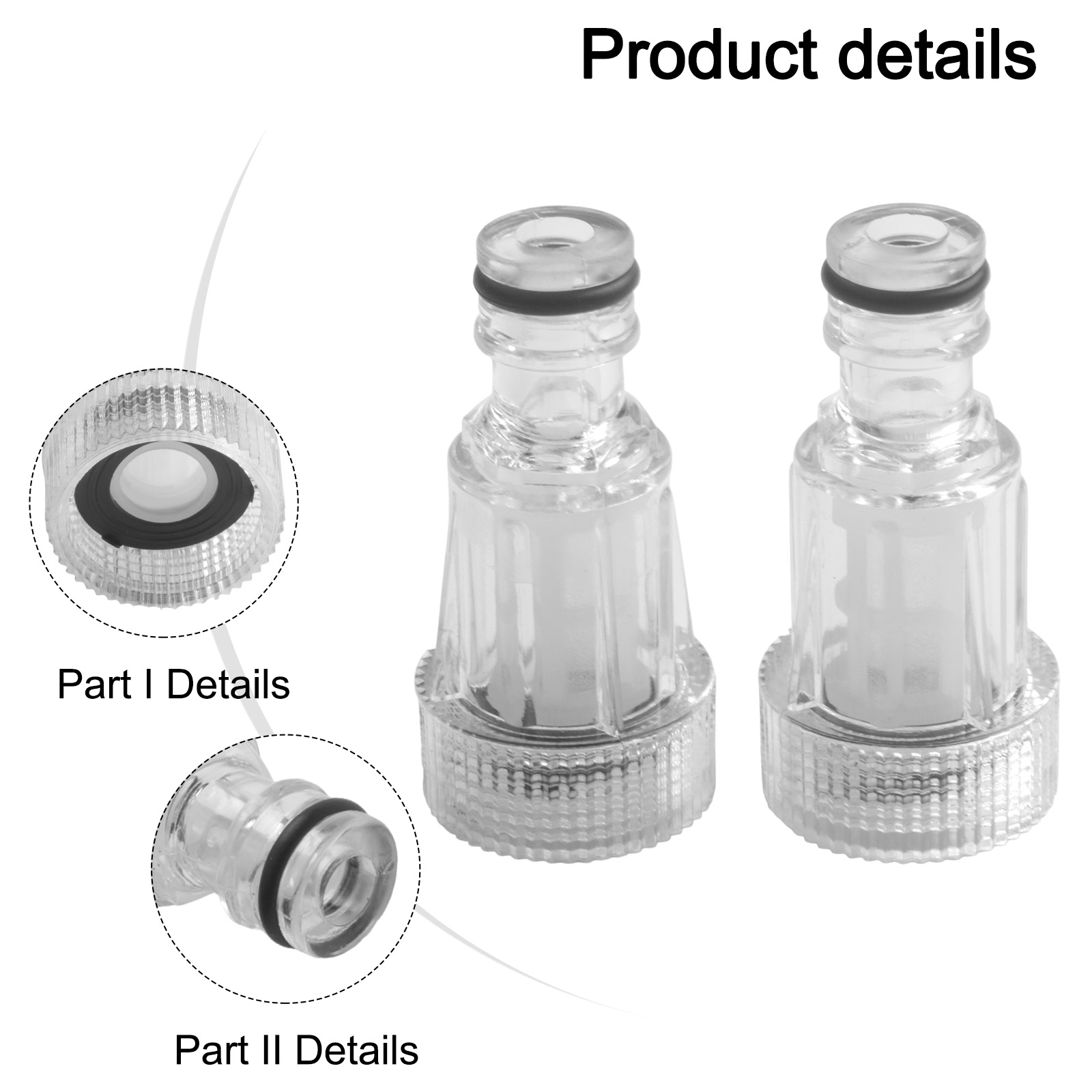 Conector de entrada de filtro  - Vacuum Chamber Kit With Pump reseña y precio