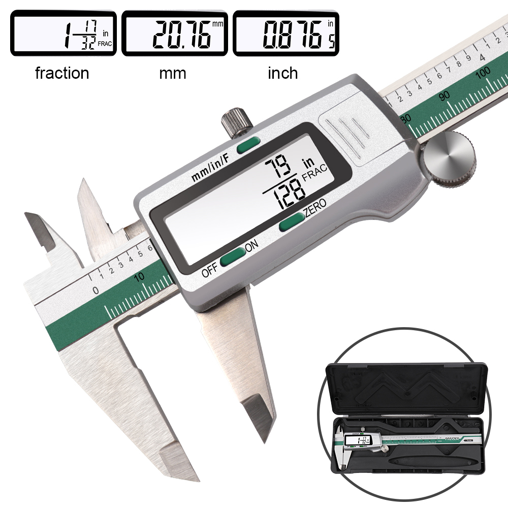 Calibrador Vernier electrónico - Digital Caliper 150Mm Stainless Steel reseña y precio