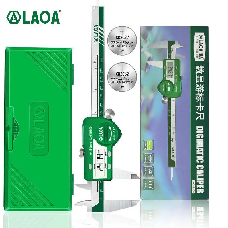 Calibrador Vernier Digital LAO - Digital Caliper 150Mm Stainless Steel reseña y precio