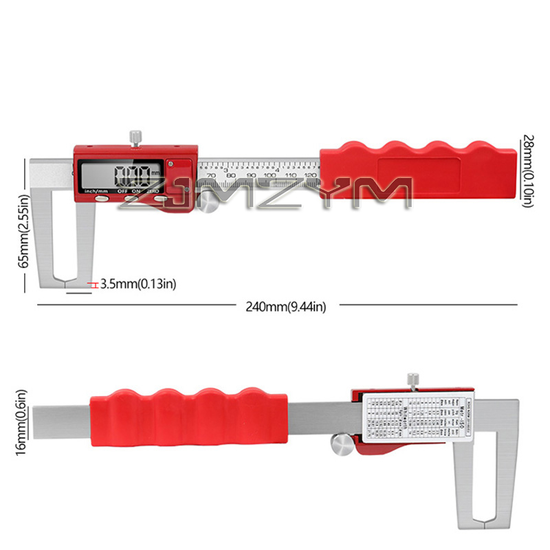 Rotor de disco de freno Digita - Digital Caliper 150Mm Stainless Steel reseña y precio