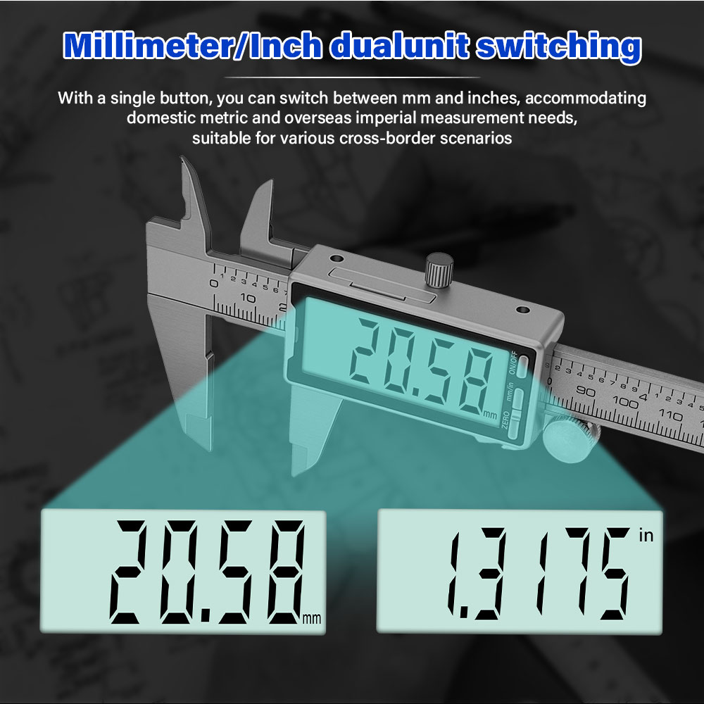 Nuevo Paquímetro Digital de Ac - Digital Caliper 150Mm Stainless Steel reseña y precio