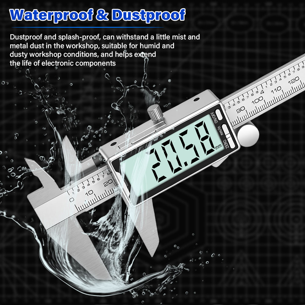 Nuevo Paquímetro Digital de Ac - Digital Caliper 150Mm Stainless Steel reseña y precio