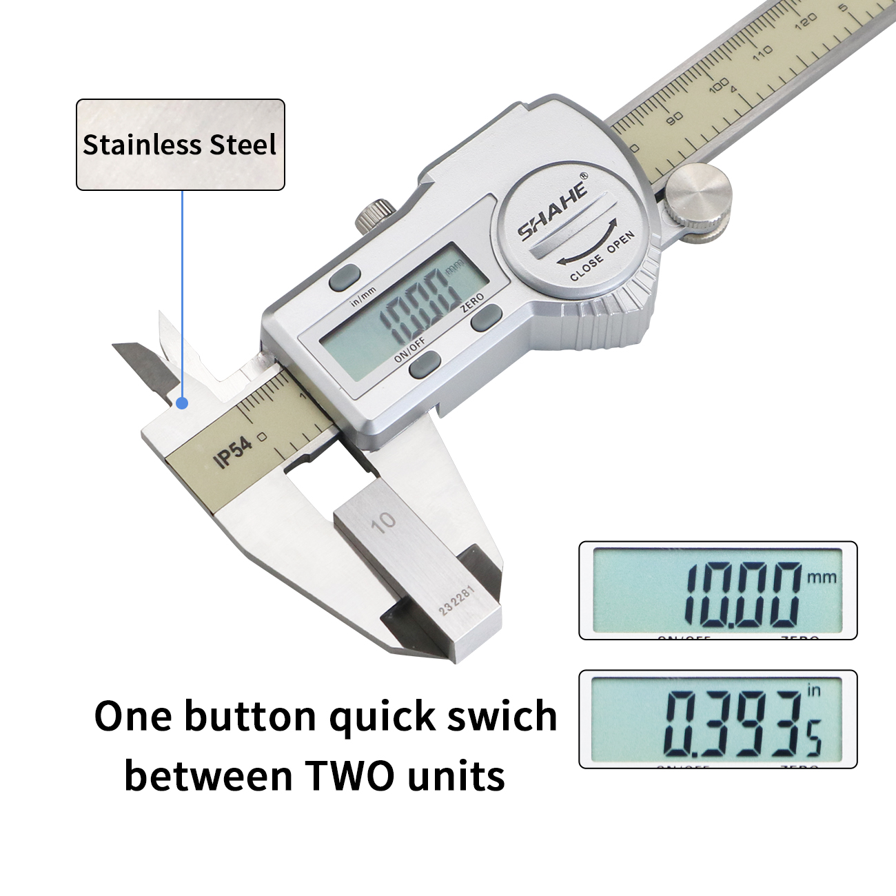 Calibrador Vernier Shahe 0-150 - Digital Caliper 150Mm Stainless Steel reseña y precio