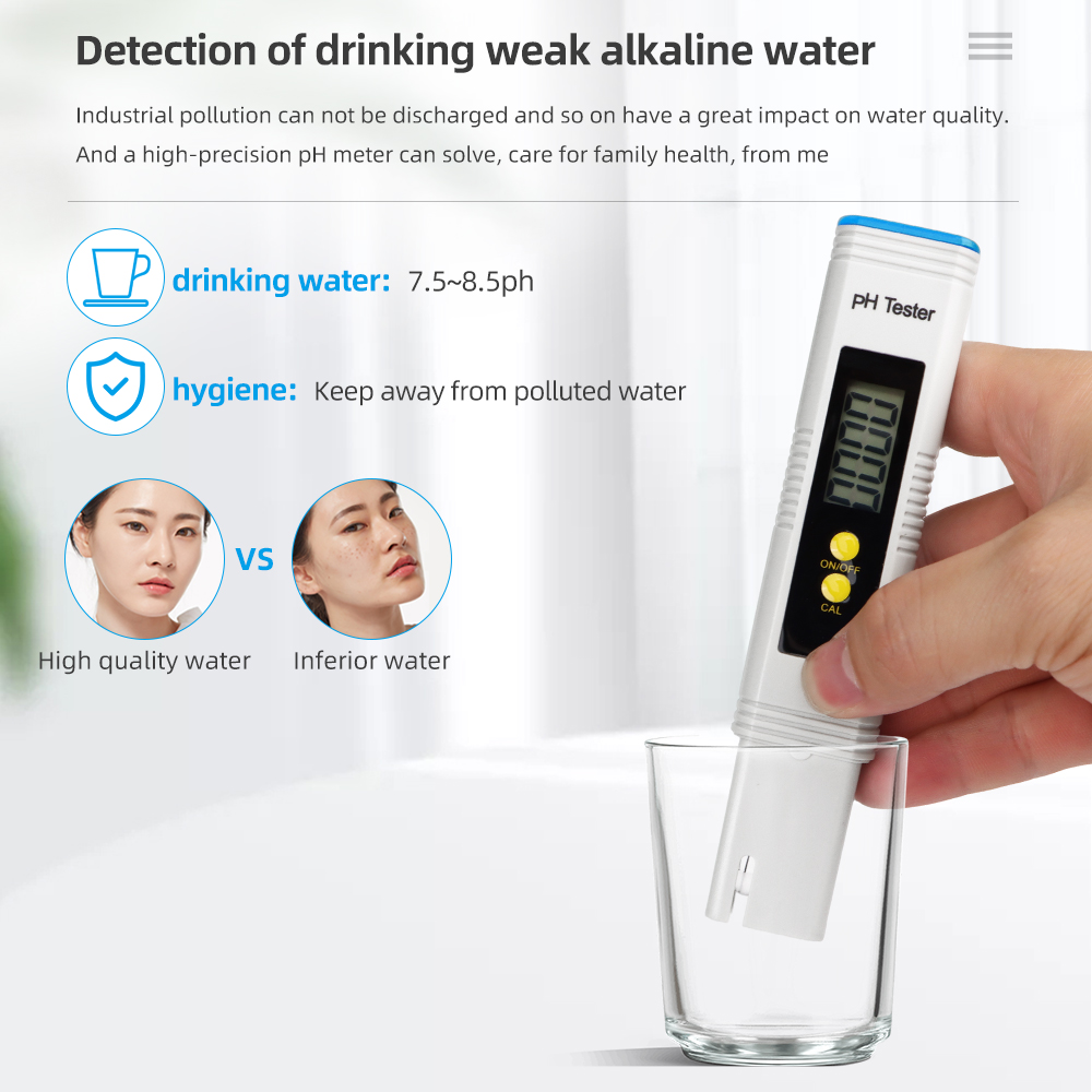 Medidor de Calidad del Agua, M - Ph Meter Digital Water Tester reseña y precio