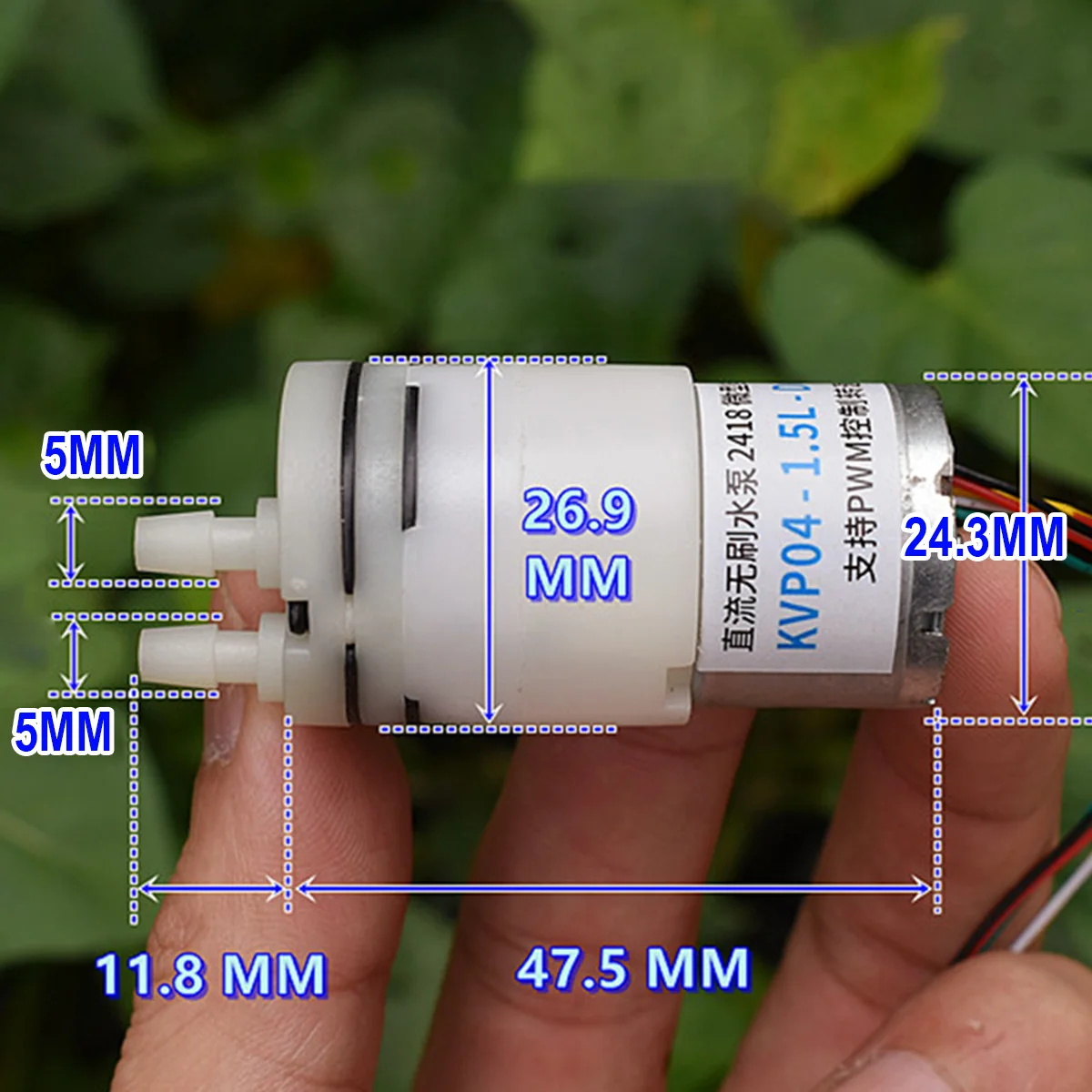 Bomba de agua sin escobillas D - Mini Peristaltic Pump 12V reseña y precio